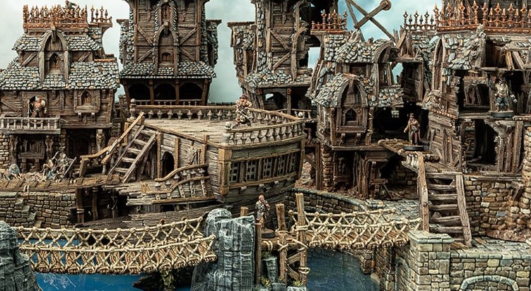 Pledge For Printable Scenery’s Ramshackled & Ruined City Terrain ...