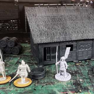 My Guide to painting Aged Thatch, Part 1