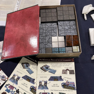 Magnetic Dungeon Tiles From Modular Realms | Stand 2-496