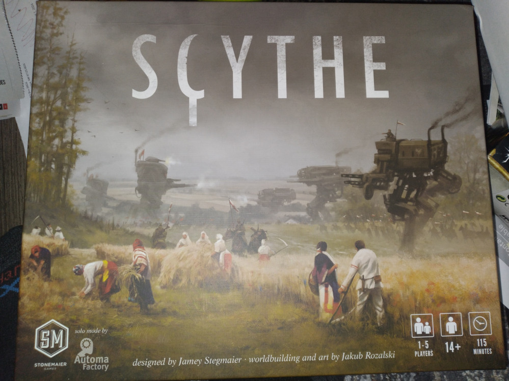 Scythe board game miniatures get steampunk spring cleaning