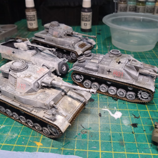 Build and paint 5 Bolt Action vehicles.