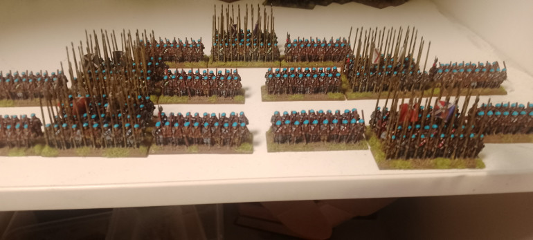 Scots Covenanter Battalia Painted so Far