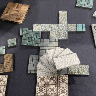 Magnetic Dungeon Tiles From Modular Realms | Stand 2-496