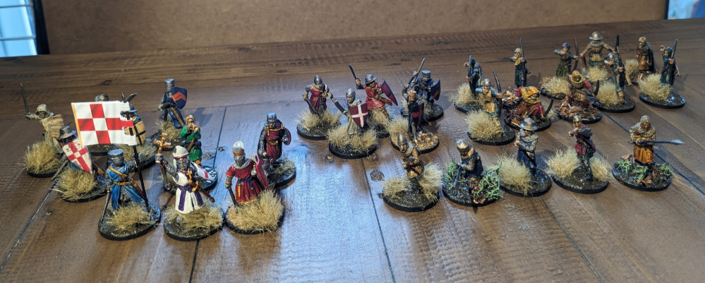 The Baron's War retinue