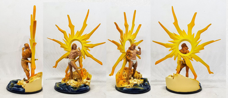 Helios.  He's the first player marker from the Aeon Trespass Odyssey core box.