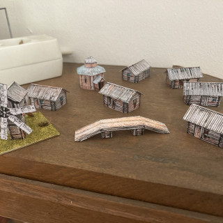 Some paper terrain