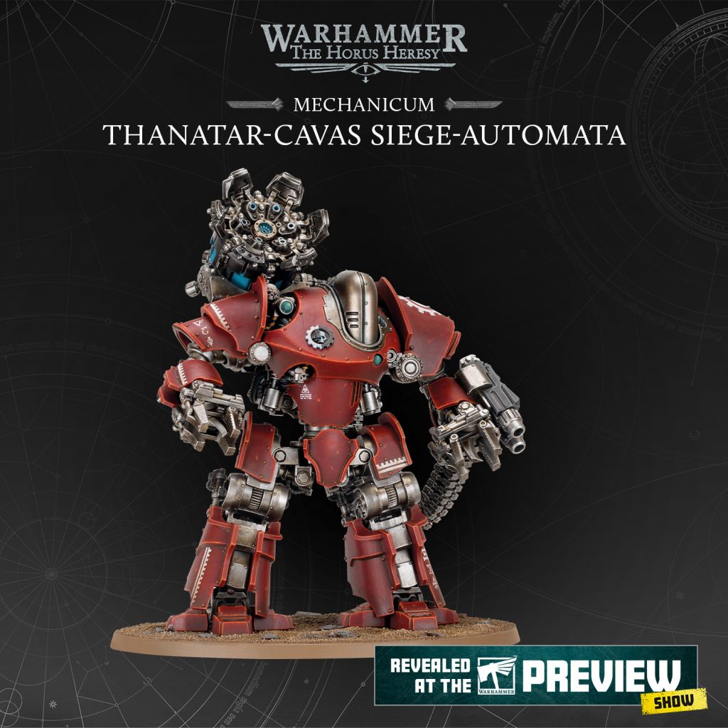 Horus Heresy Mechanicum Thanatar Calix Siege Automata
