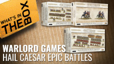 Unboxing: Hail Caesar Epic Battles Miniatures Preview | Warlord Games