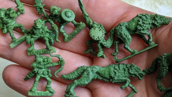 Satyr Art Studio Scamper Forth With New Goblin Wolf Riders