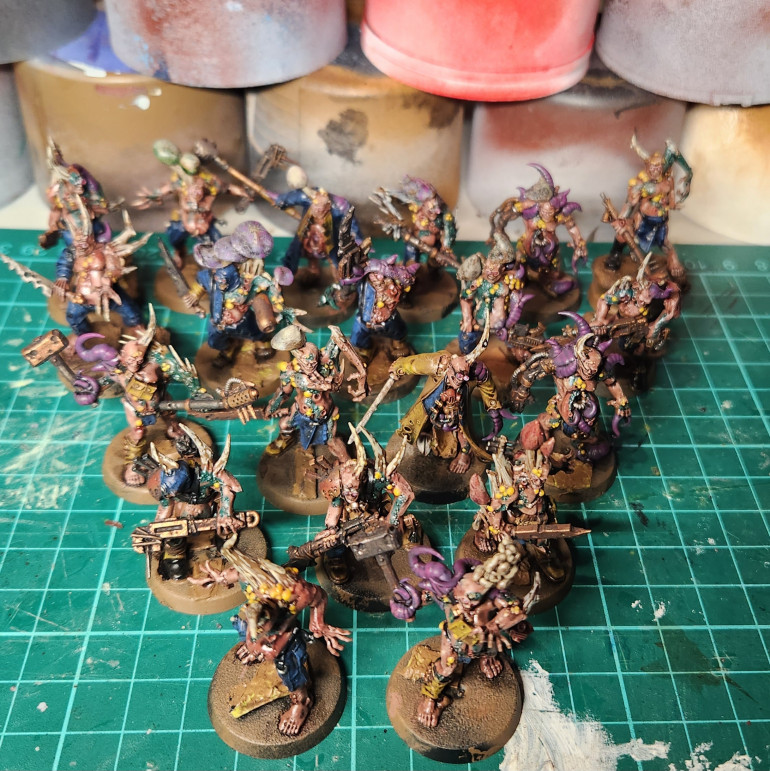 20 Plague zombies ready to go, basing pending