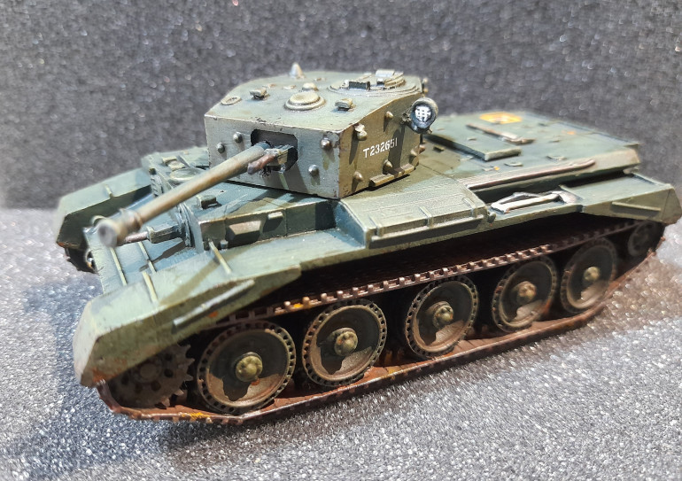 First up was the Cromwell. Trying out some weathering