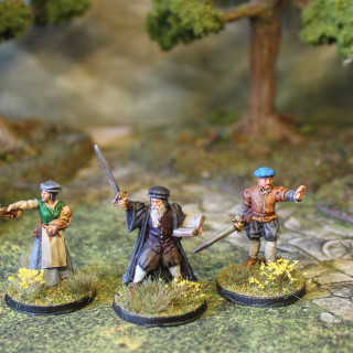 Painted Preacher, Villagers and More Reivers