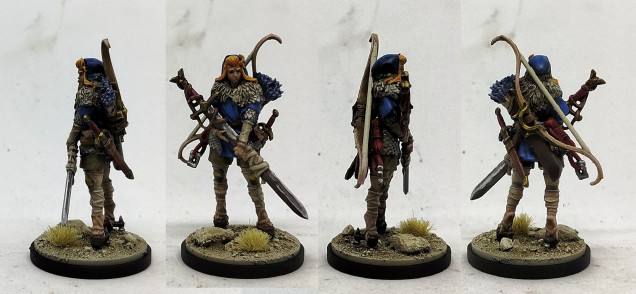 Elle, from Black Knight Expansion, Kingdom Death: Monster