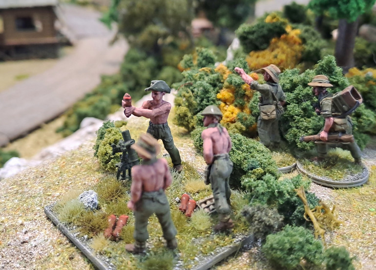 A fight... and the Indian Platoon are on the way!