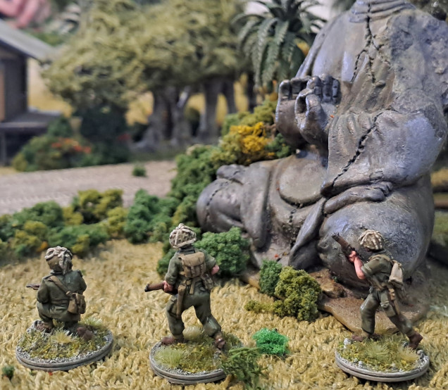 A fight... and the Indian Platoon are on the way!