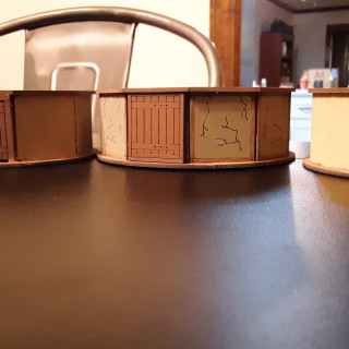 ....and my finished Roundhouses