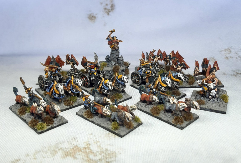 Fast attack - Harpies, Chaos Hounds and Chariots 