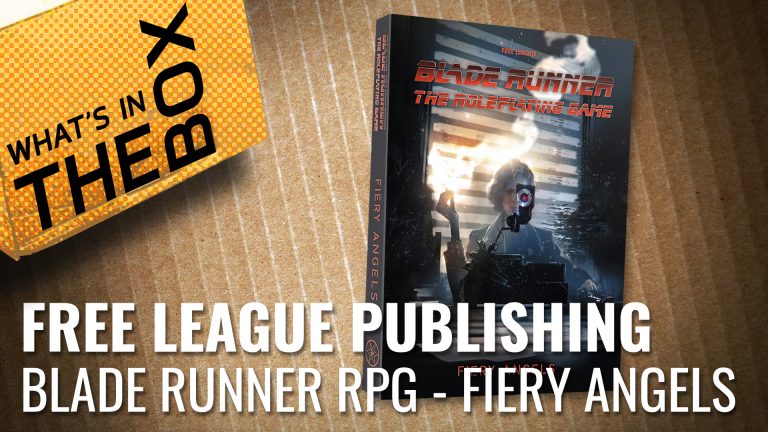Unboxing: Blade Runner RPG – Case File 02: Fiery Angels | Free League ...