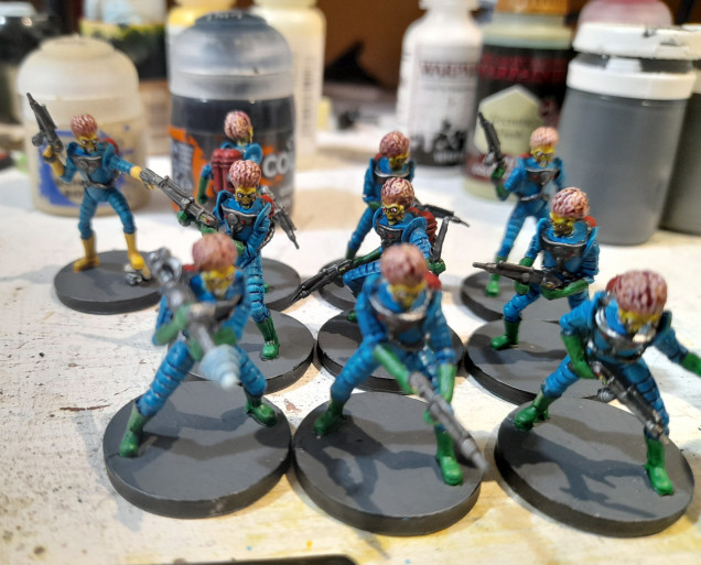 Martians finished