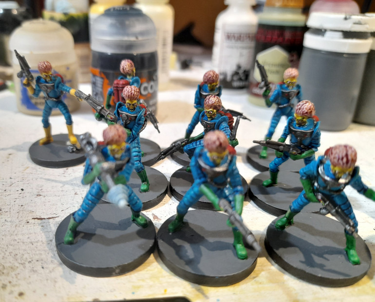 Martians finished