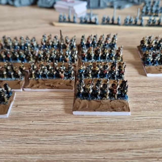 The first lot of troops