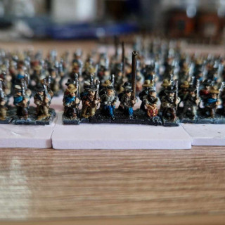 The first lot of troops