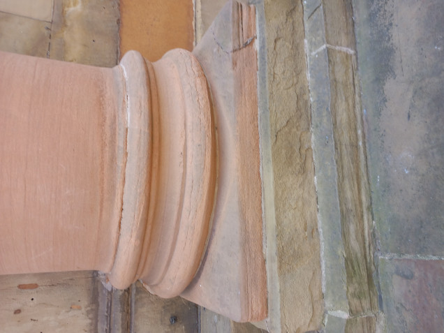 Obviously I can take a look at the front of the building for paint references and there are some different shades of sandstone 