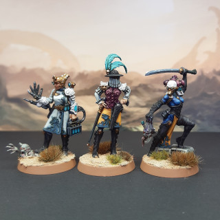 Elucidian Starstriders - Rogue Trader & Officers