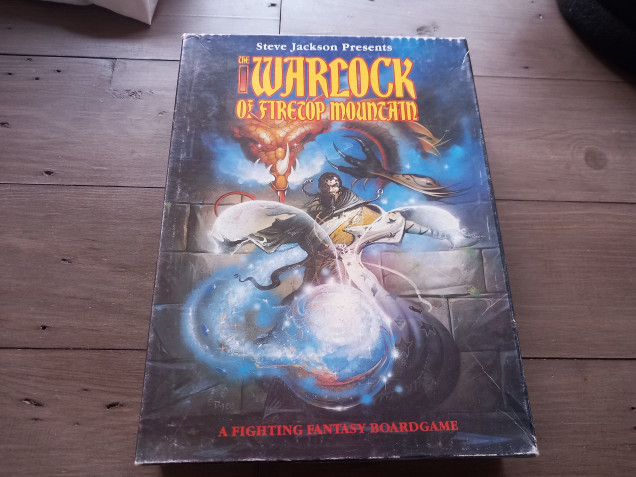 I recently acquired a copy of the board game version of warlock from back in GWs past. Designed by Steve Jackson this was my gateway game into GW because I knew the rules.