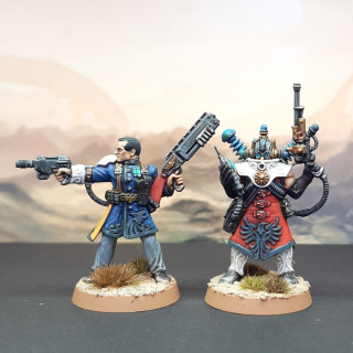 Elucidian Starstriders - Rogue Trader & Officers