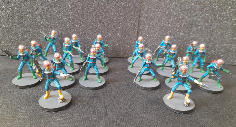 Martians finished