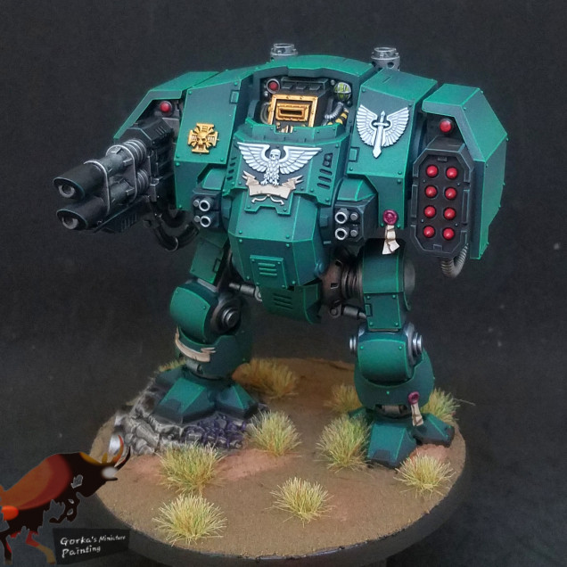 dark angels dreadnought and terminator