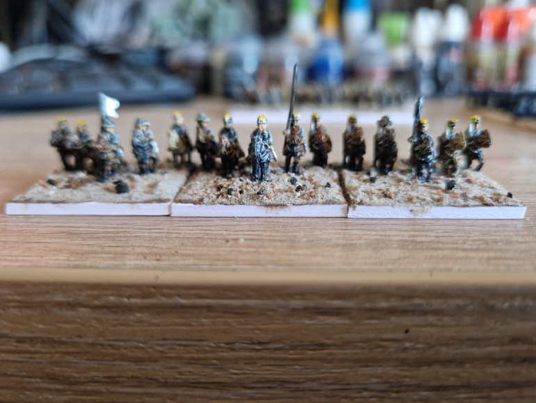 Some more work on bases , infantry and cavalry