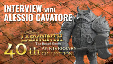 Alessio Cavatore & Celebrating 40 Years Of Labyrinth!  River Horse’s Board Game & Expansions