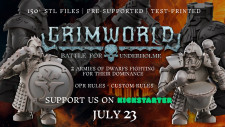 Join The Grimworld: Battle For Underholme Kickstarter + Win Your Pledge!