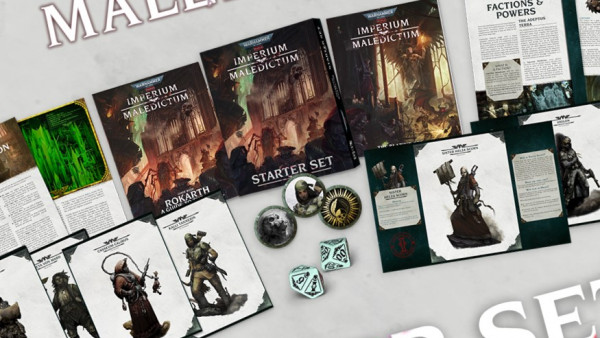 Dive Into 40K Imperium Maledictum Starter Set From Cubicle 7
