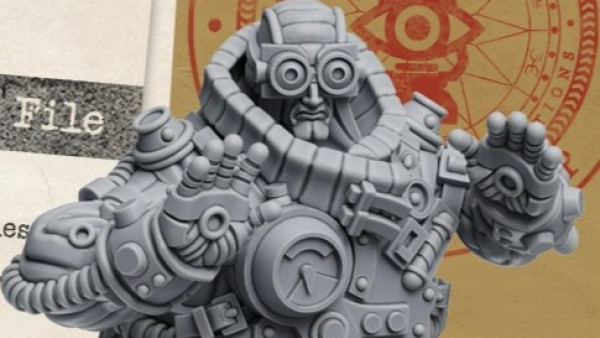 Steamforged Preview Miniatures For Strangelight Workshop RPG