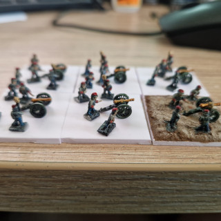 A bit more work on the artillery