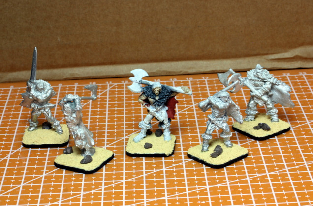 The first long weapon unit from Copplestone. 