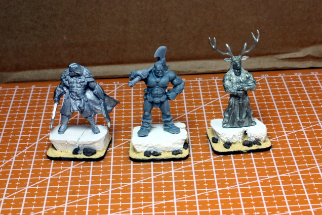 A selection of heroes. The first is from Reaper, the second from Heresy and the last from Harlequin.