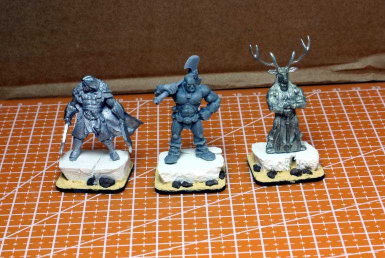 A selection of heroes. The first is from Reaper, the second from Heresy and the last from Harlequin.