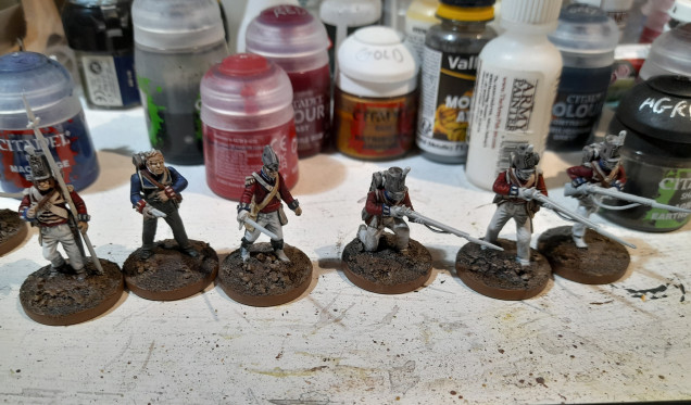 Redcoats update