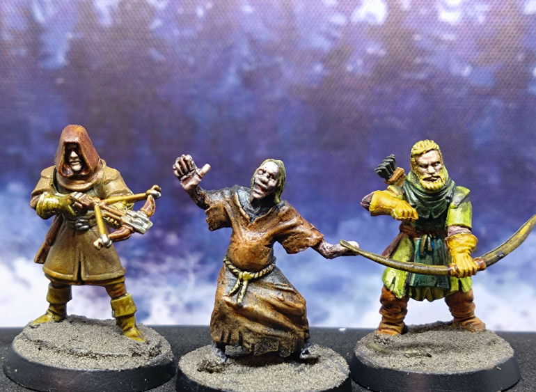 An Oathmark kitbash, a crazy old man from Otherworld and a Frostgrave archer 