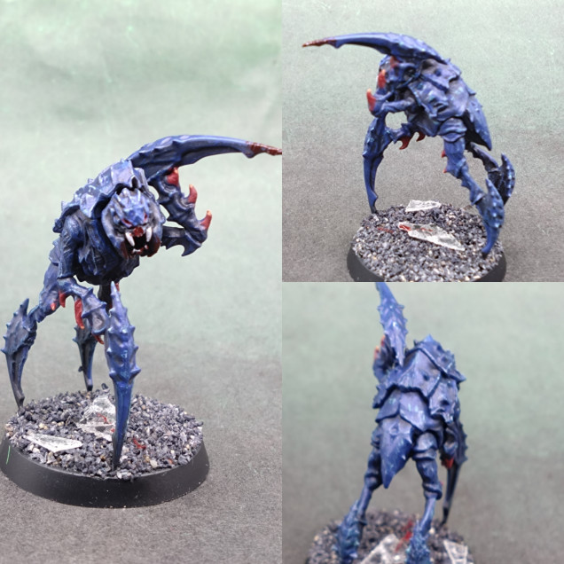 This one had more ultramarine and Nightshade elements like the original test model.