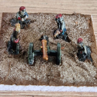 A bit more work on the artillery