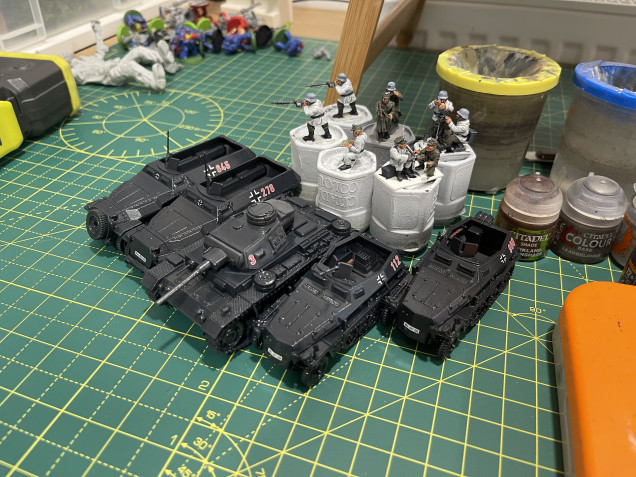 where we left off, but with added decals and painted crew!