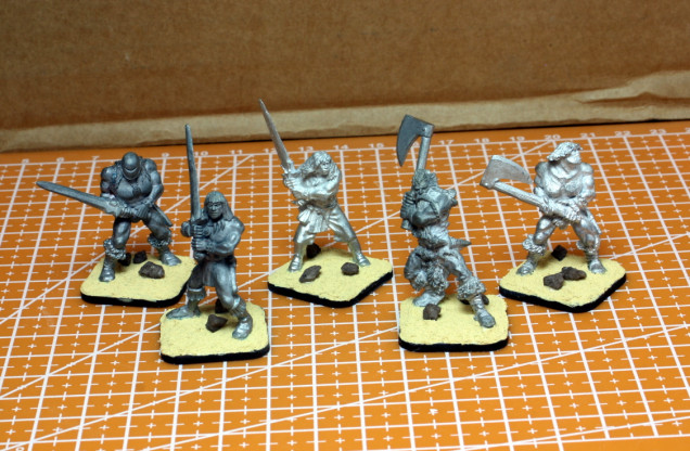 The second long weapon unit also from Copplestone. 