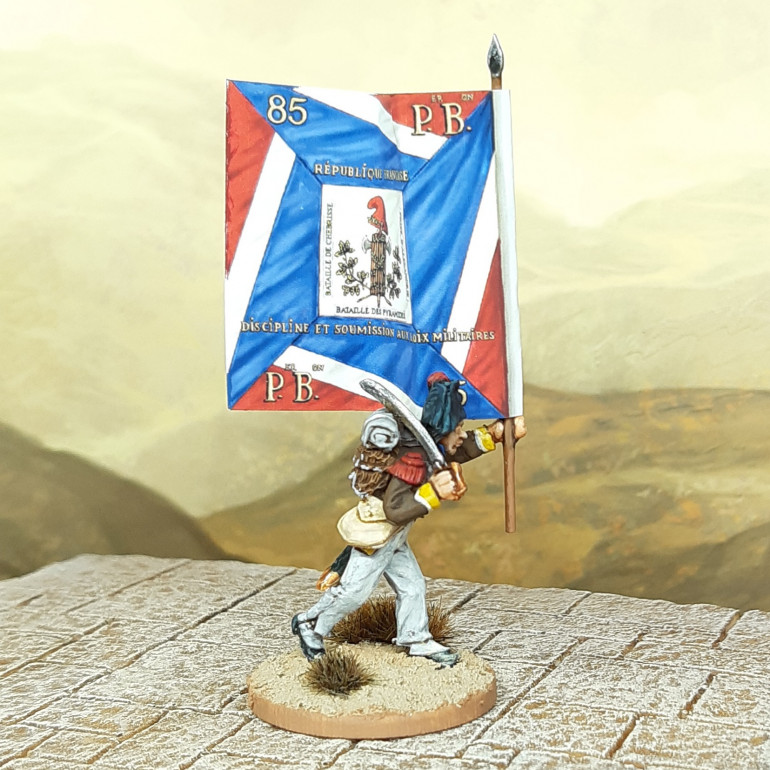 Flag by GMB Designs - the Revolutionary era flag makes a nice change from the later Napoleonic Imperial French ones.