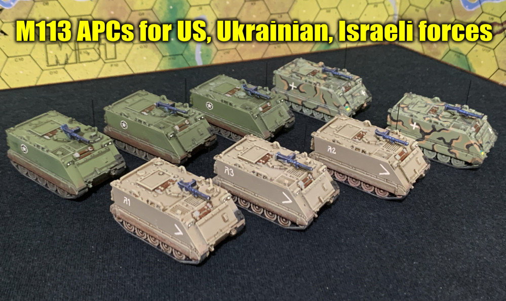 M113s for US, Ukrainian, and Israeli Forces