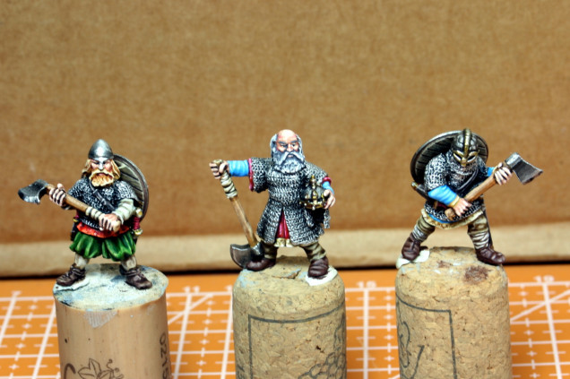 The Jarl in the middle is the focal point of the piece.